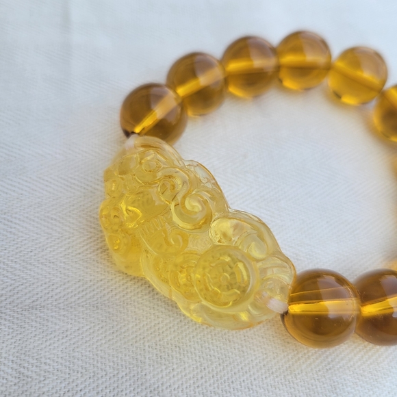 Citrine piyao bracelet - Picture 5 of 6